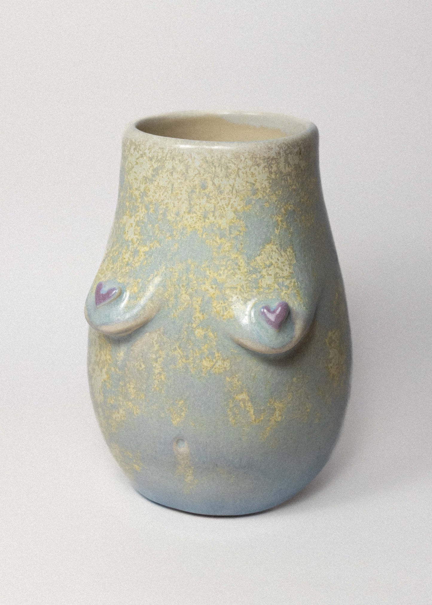 Iridescent small vase