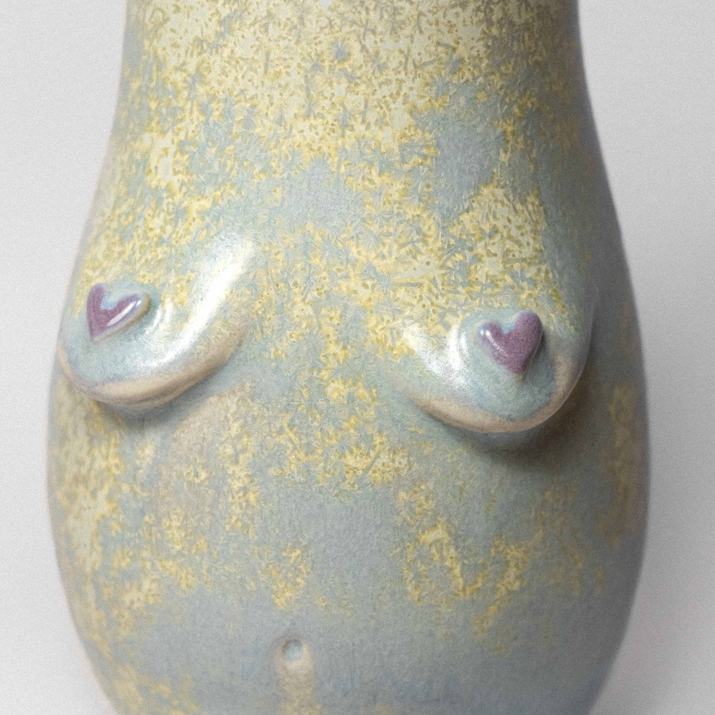 Iridescent small vase