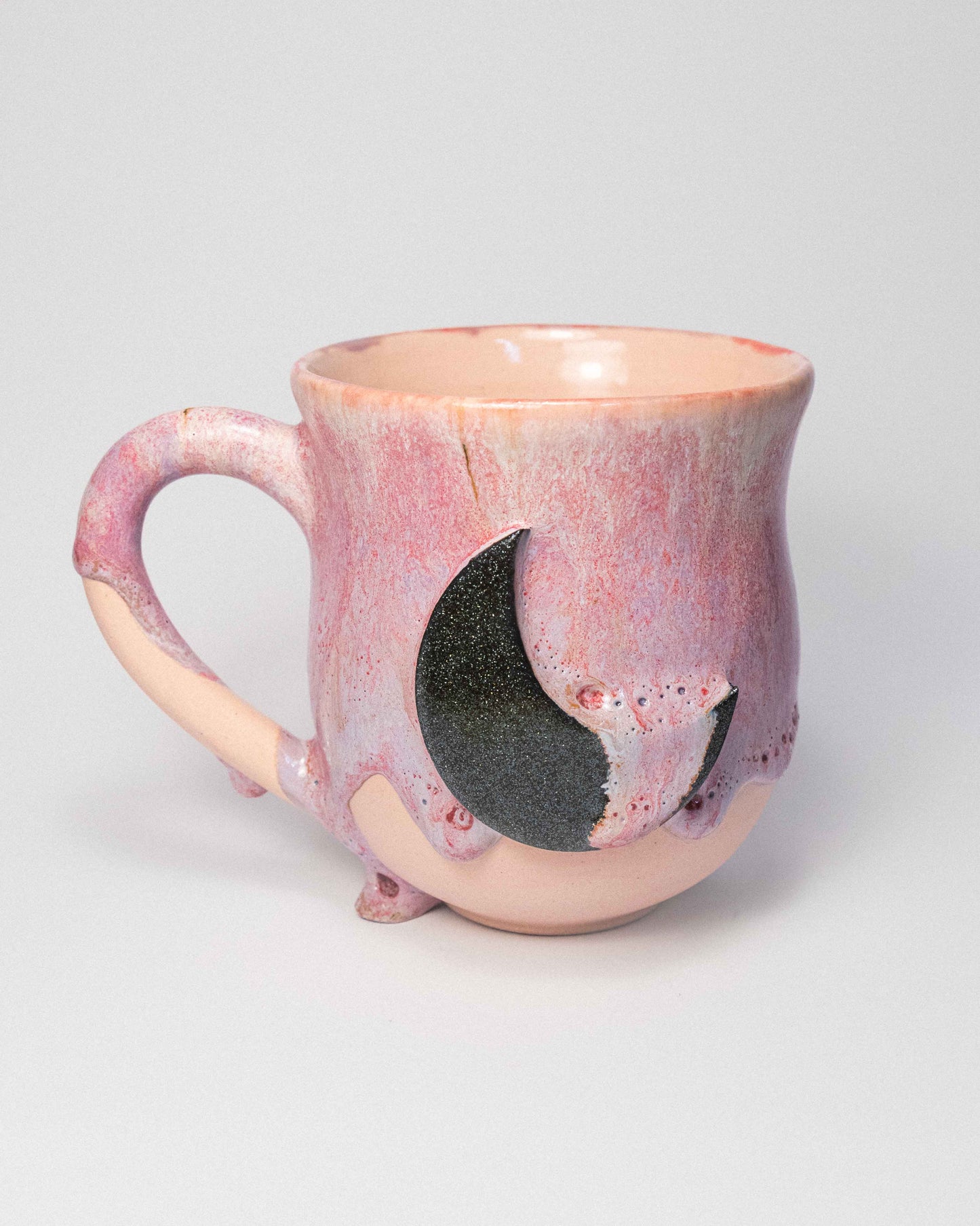 Drippy moon mug