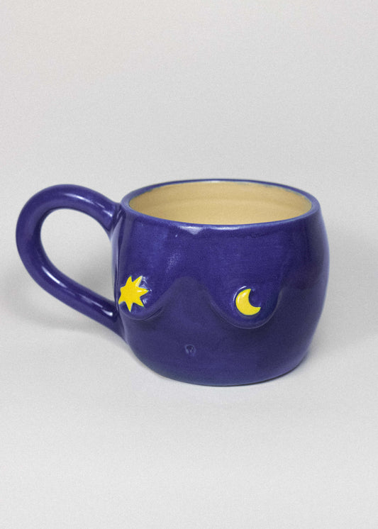 Sun and moon boobs cup