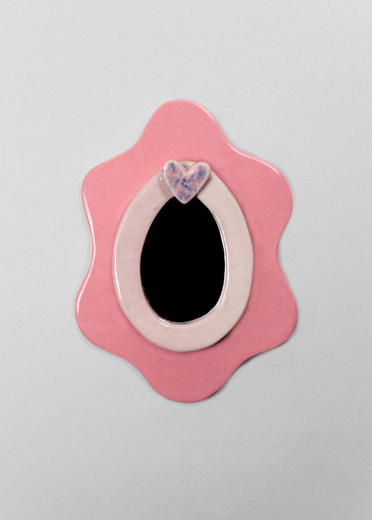 Vulva wall mirror (multicolour)