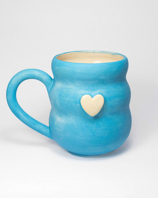Big cloudy heart mug