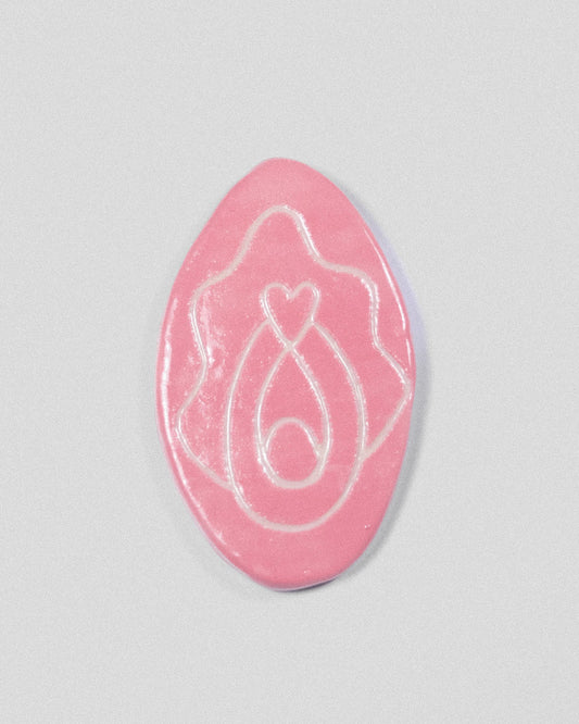 Vulva magnet (pink)