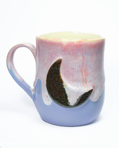 drippy moon mug