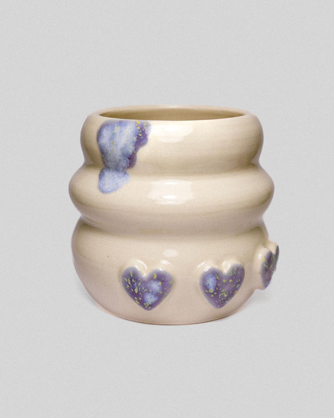 Crystal hearts cup
